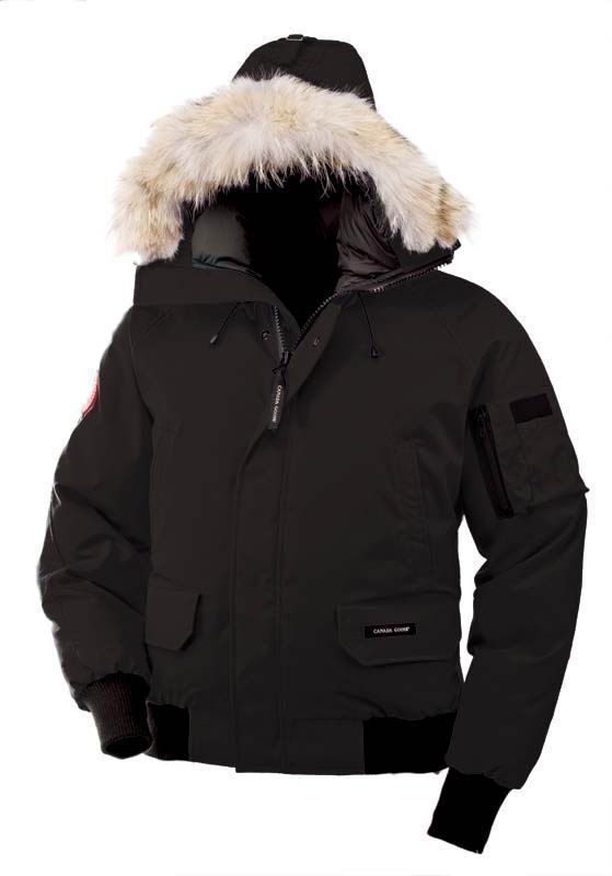 Mens Black Canada Goose Chilliwack Bomber Jacket cheap